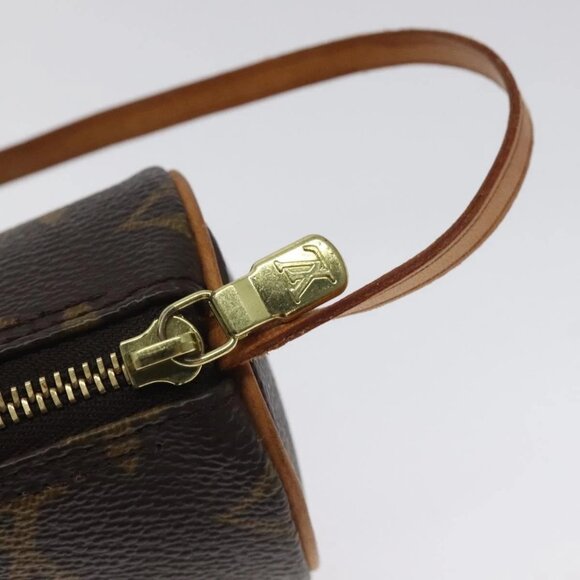 LOUIS VUITTON Monogram Papillon Pouch LV Auth - Picture 11 of 16